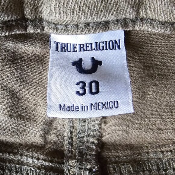 True Religion Jennie Curvy.Skinny Mid Rise  Casual -Blue denim Jeans. Size 30 - Picture 3 of 10